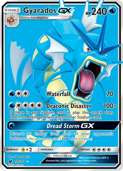 Gyarados GX card image