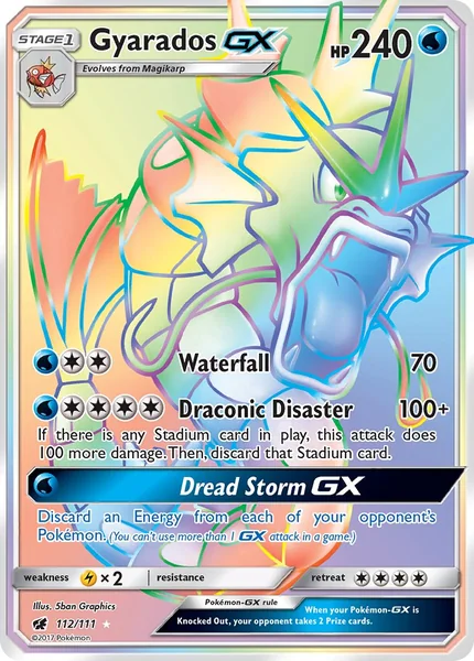Gyarados GX card image