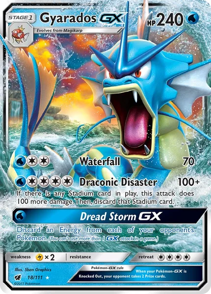 Gyarados GX card image