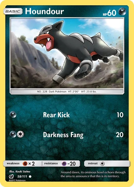 Houndour card image