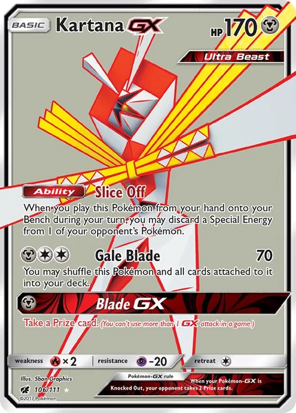 Kartana GX card image