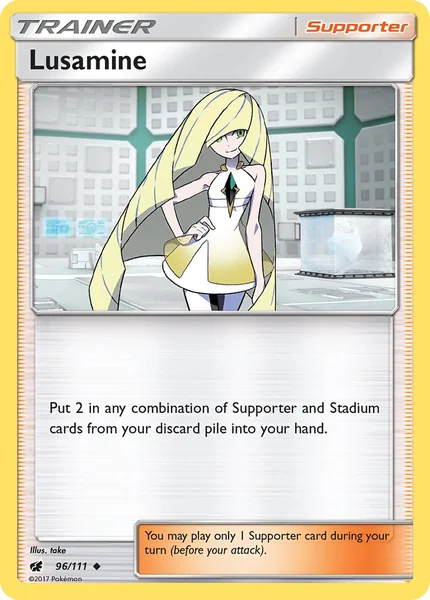 Lusamine card image