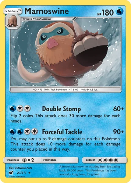 Mamoswine card image