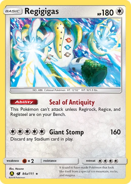 Regigigas card image