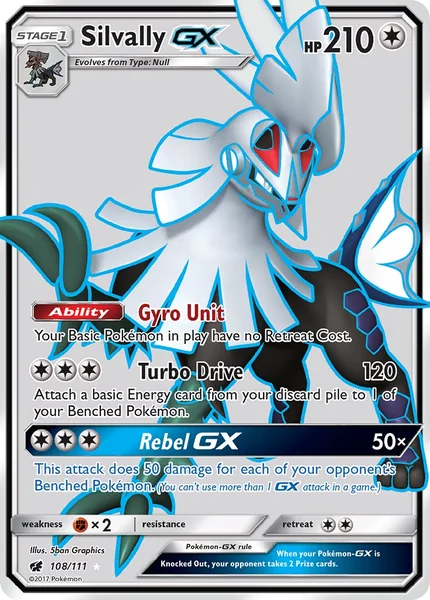 Silvally GX card image