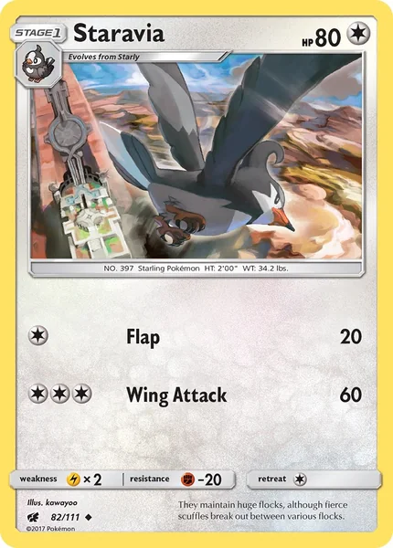 Staravia card image