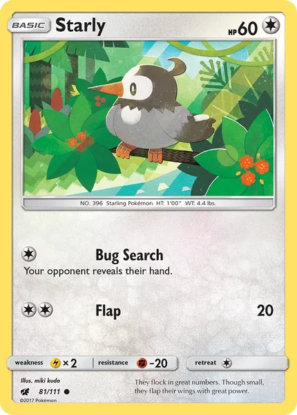 Starly card image