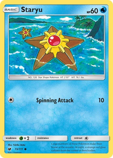Staryu card image