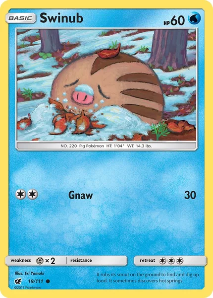 Swinub card image