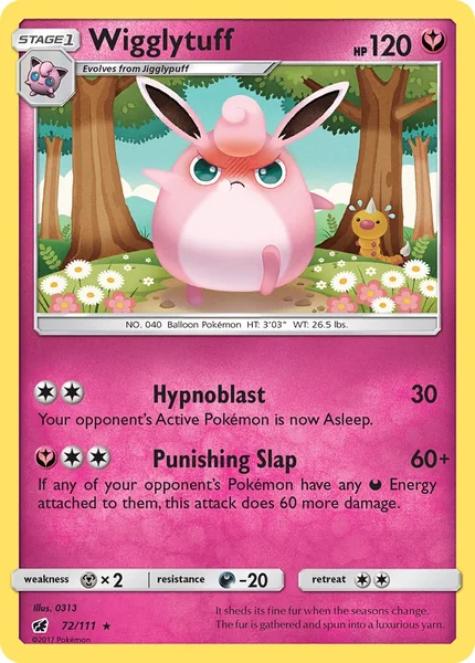 Wigglytuff card image