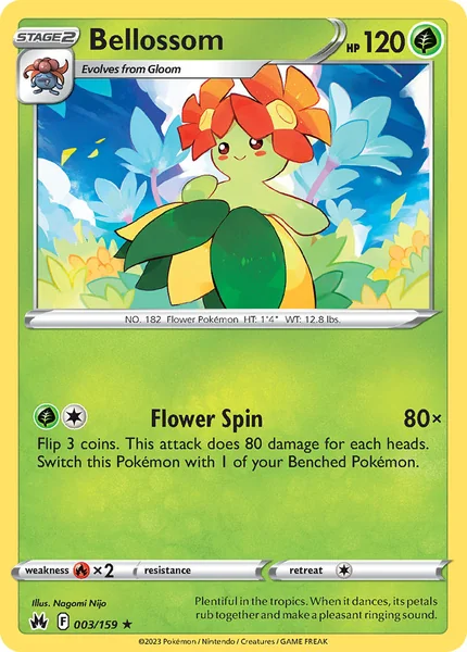 Bellossom card image