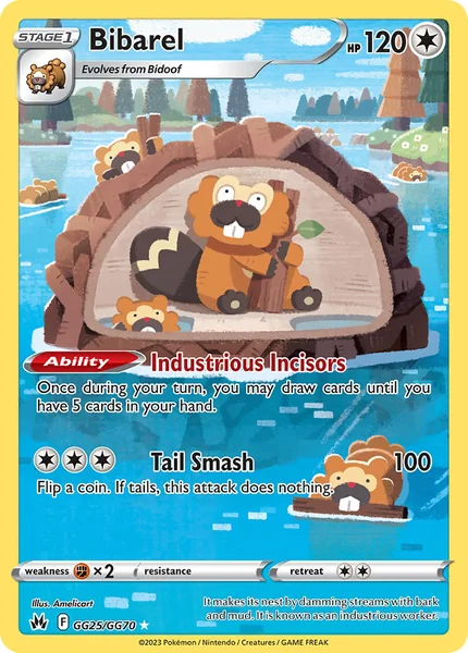 Bibarel card image