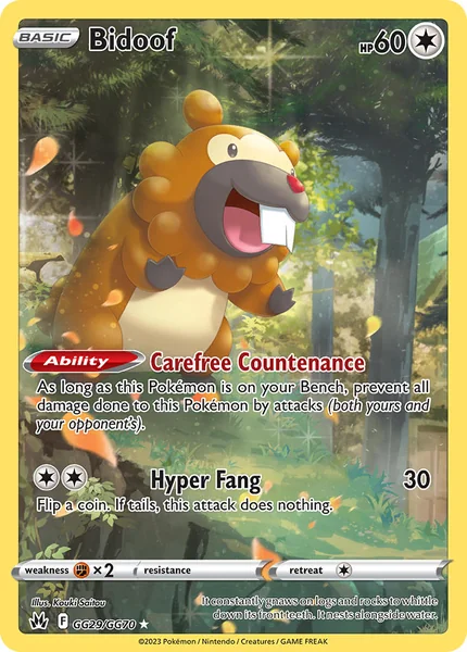 Bidoof card image