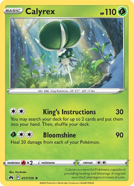 Calyrex card image