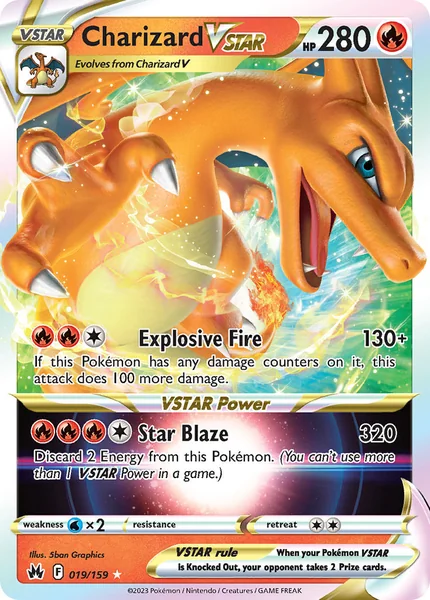 Charizard VSTAR card image