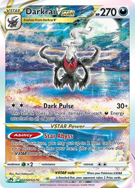 Darkrai VStar card image