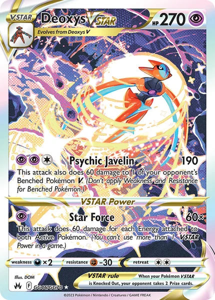 Deoxys VSTAR card image