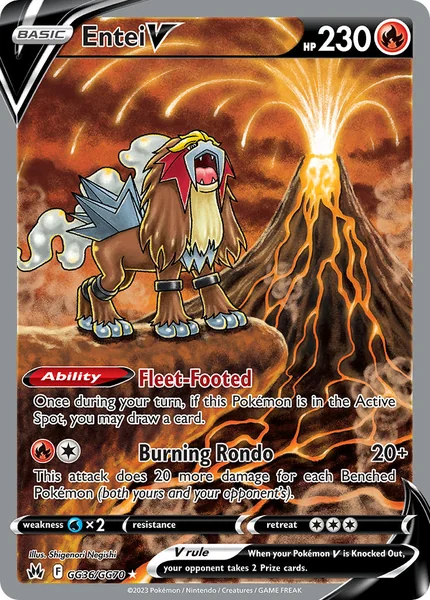 Entei V card image