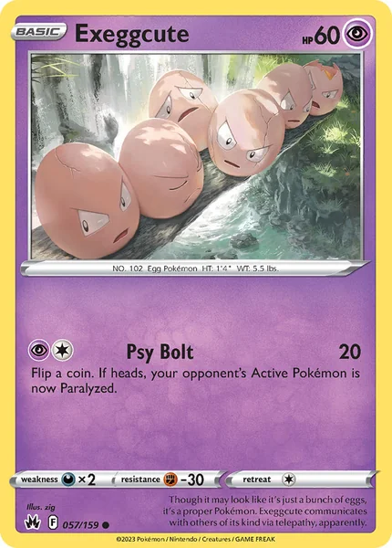 Exeggcute card image