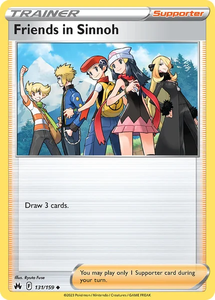Friends in Sinnoh card image