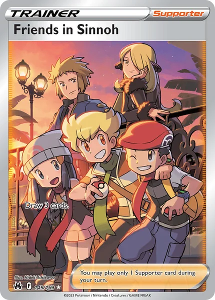 Friends in Sinnoh card image