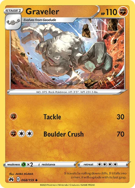 Graveler card image
