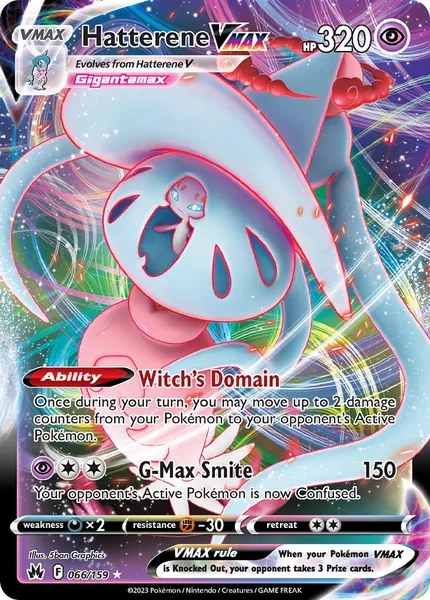Hatterene VMAX card image