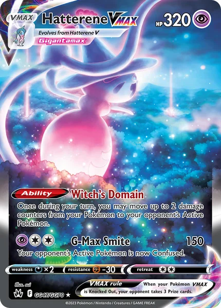 Hatterene VMAX card image