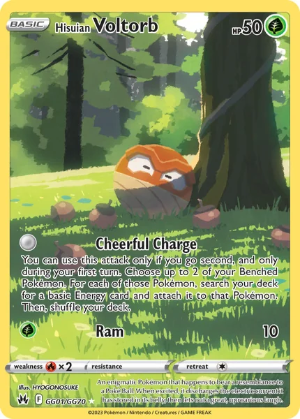 Hisuian Voltorb card image