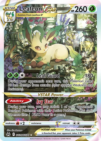 Leafeon VSTAR card image
