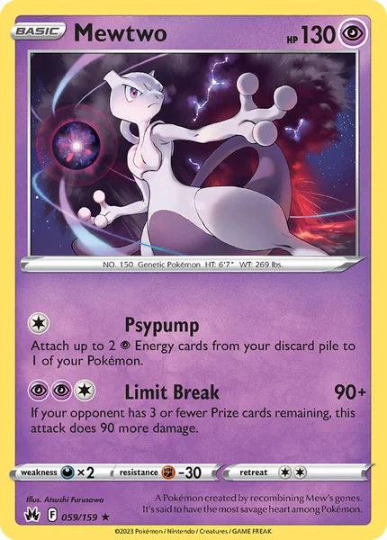Mewtwo card image
