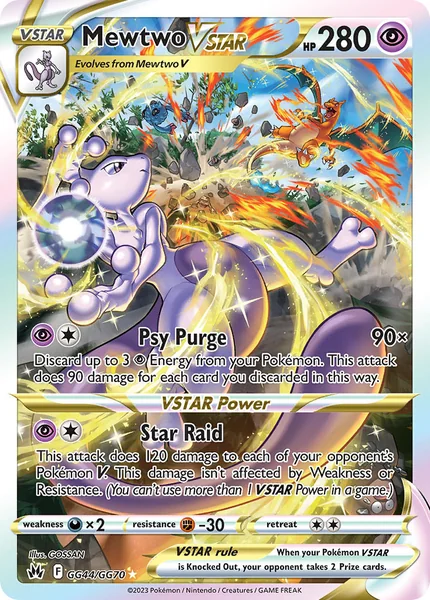 Mewtwo VSTAR card image