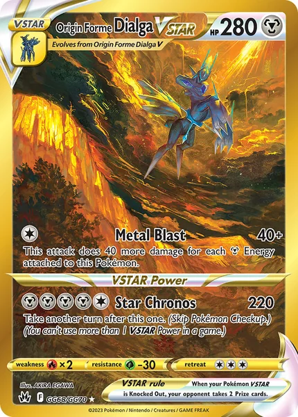 Origin Forme Dialga VSTAR card image