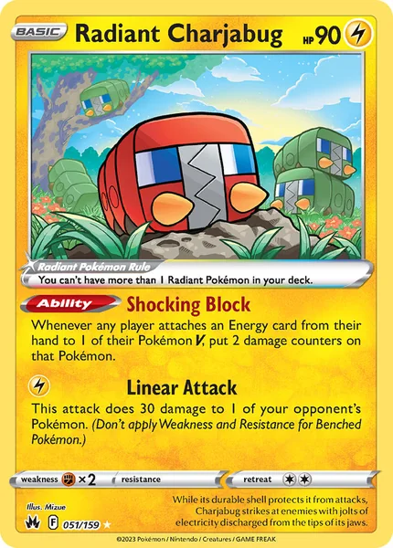 Radiant Charjabug card image