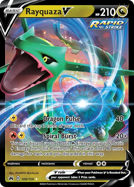 Rayquaza V card image