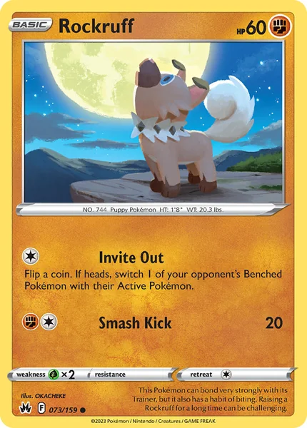 Rockruff card image