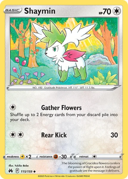 Shaymin card image