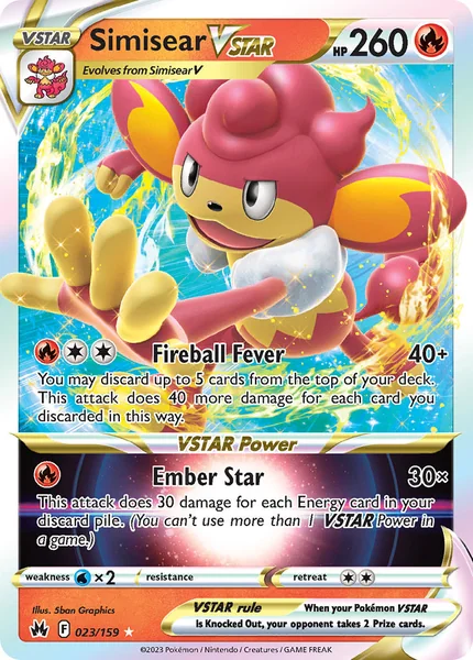 Simisear VSTAR card image