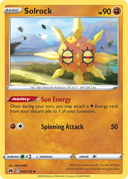 Solrock card image