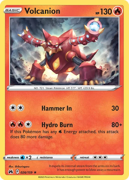 Volcanion card image