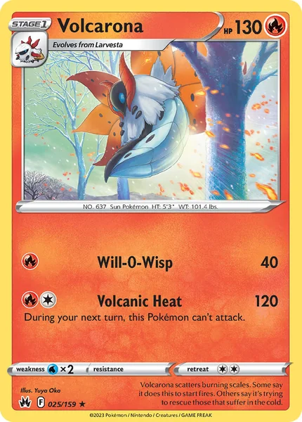 Volcarona card image