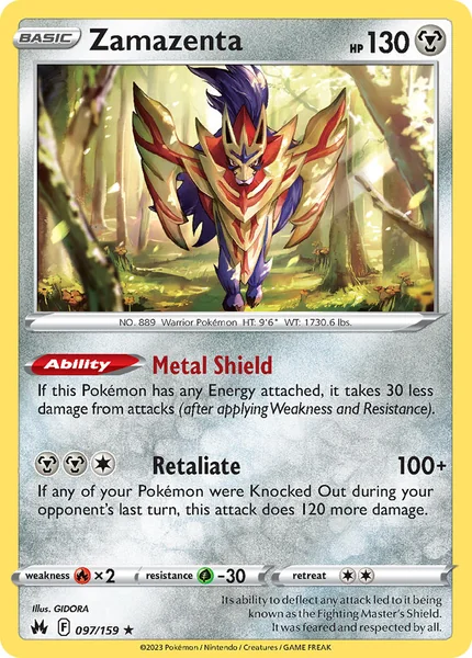 Zamazenta card image
