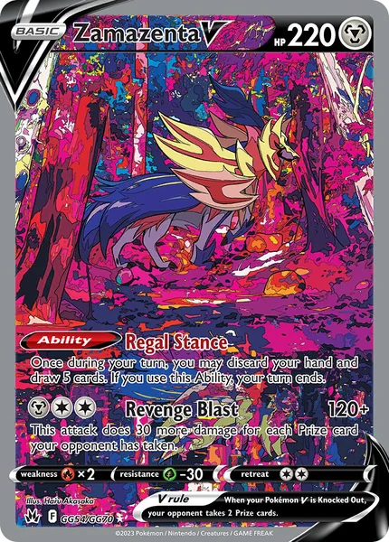 Zamazenta V card image