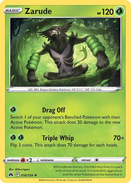 Zarude card image
