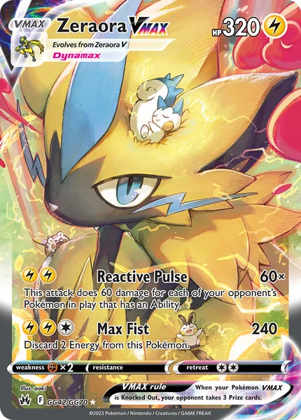 Zeraora VMAX card image