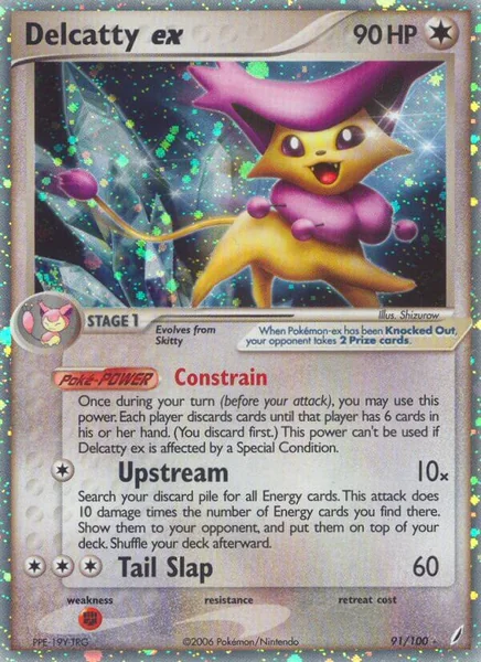 Delcatty EX card image