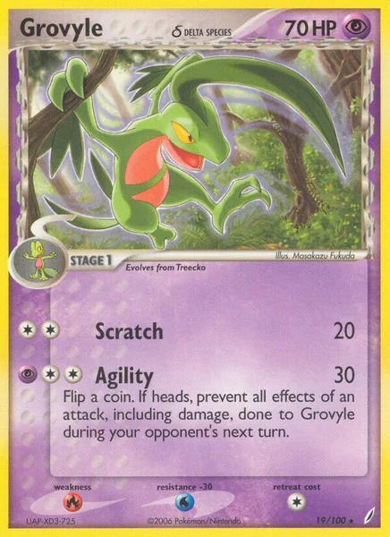 Grovyle card image