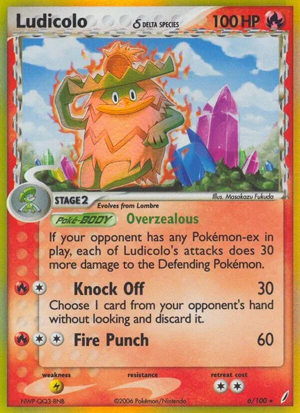 Ludicolo card image