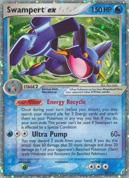 Swampert EX card image
