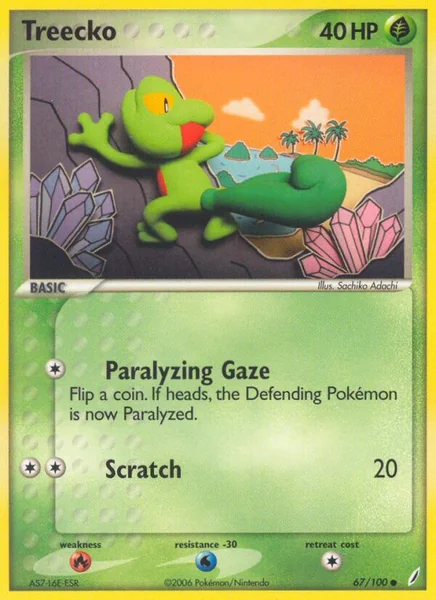 Treecko card image